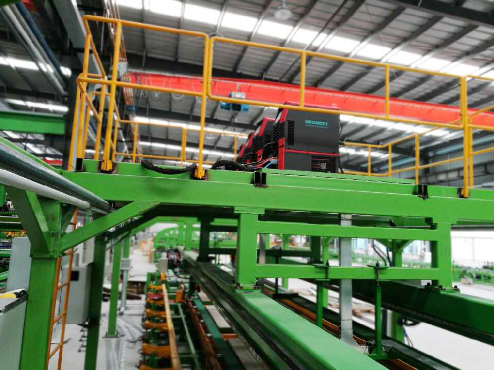 麥格米特焊機應用于富華機械制造