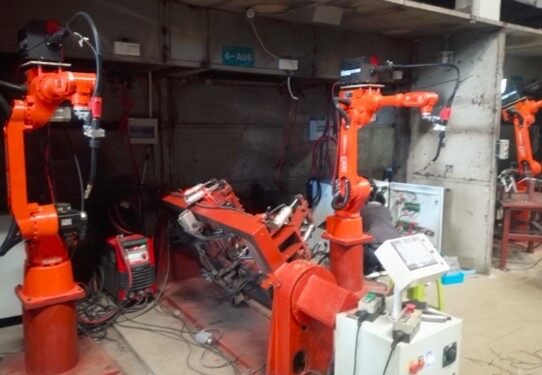 錢江摩托制造現場 - 麥格米特全數字化工業重載逆變氣保焊機