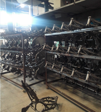 錢江摩托制造現場 - 麥格米特全數字化工業重載逆變氣保焊機