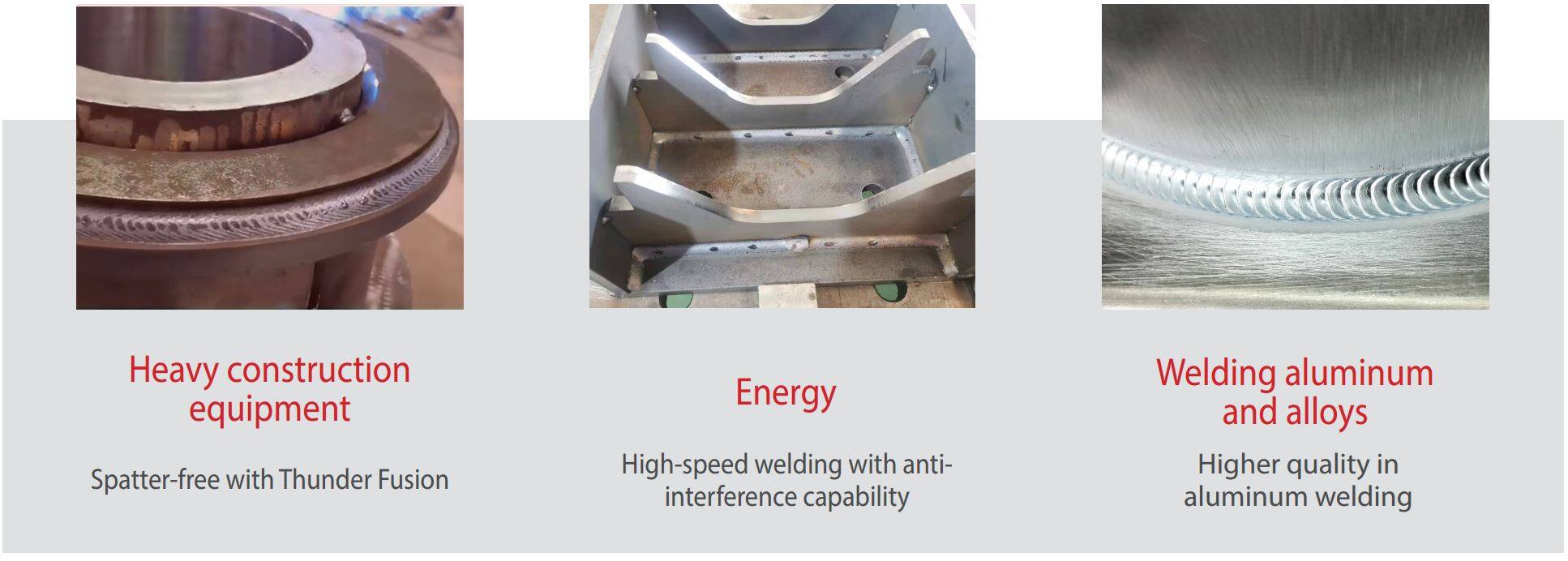 Short Arc Pulse Welding in heavy construction equipment - Megmeet Artsen plus D/P/Q MIG/MAG welder
