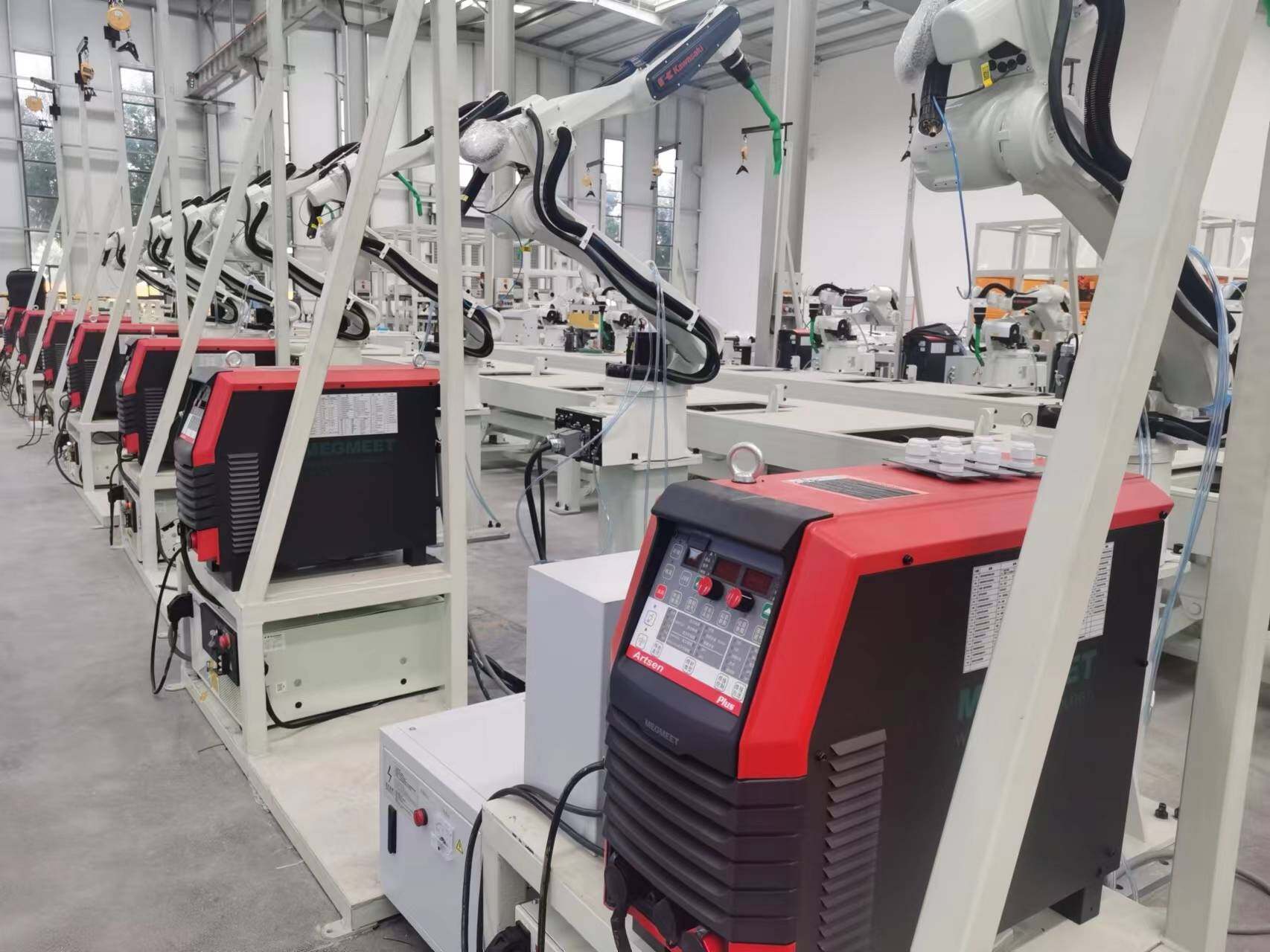 Cobot welding with Megmeet welders
