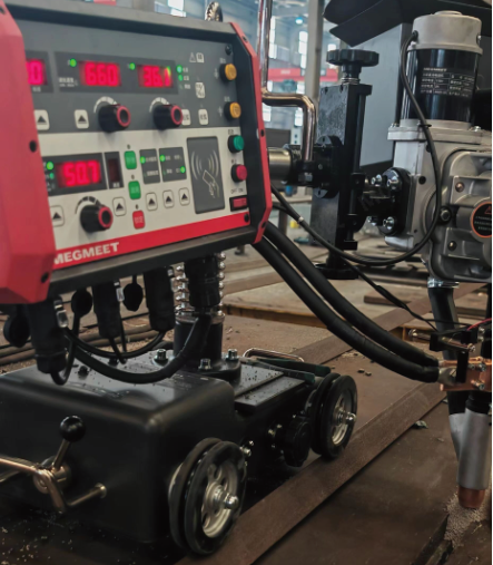 Megmeet SA1000/SA1250 Series Submerged Arc Welding Series (SAW) machine and small trolley
