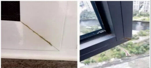 鋁合金門窗過往焊接缺陷