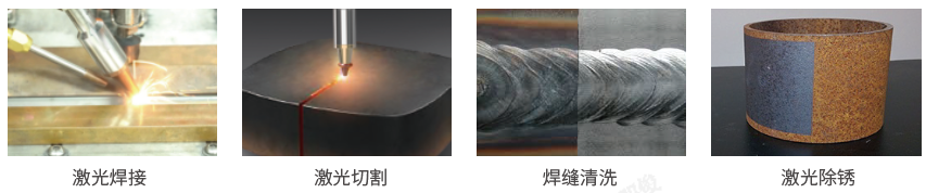 激光焊接、激光切割、激光清洗和激光除銹-麥格米特四個一激光焊機