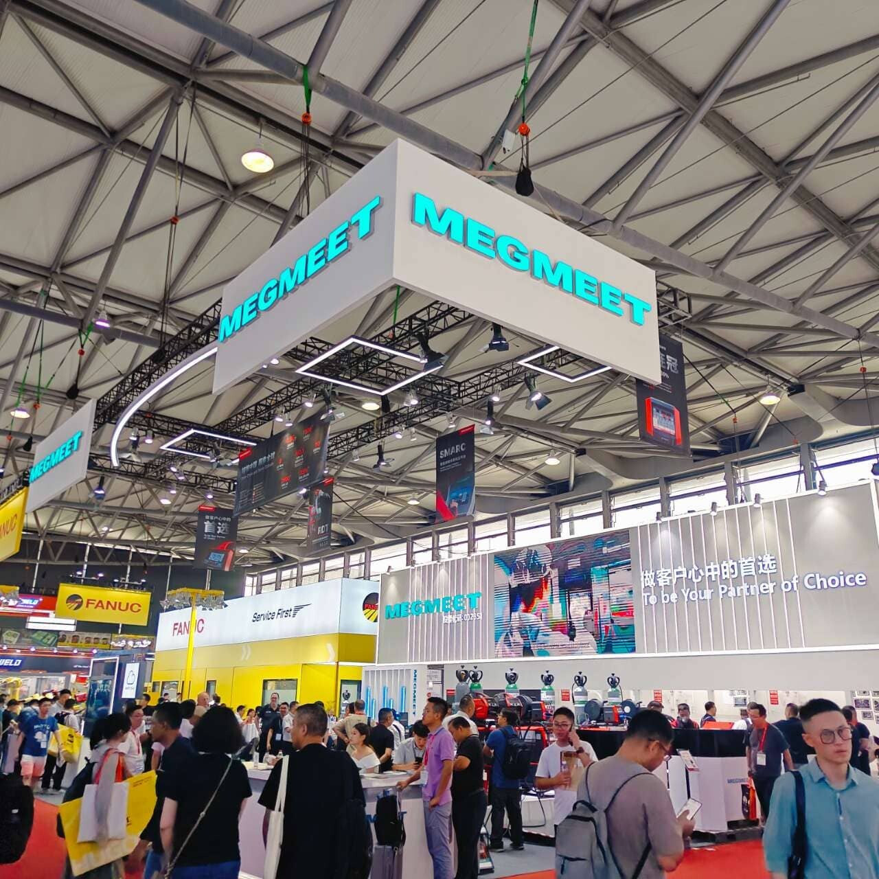 Megmeet焊接技術N3618展臺